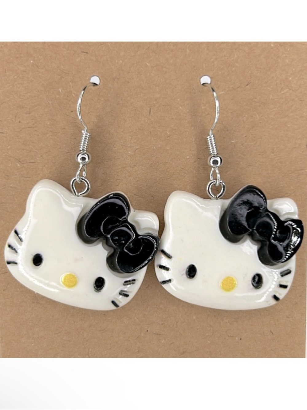 Hello Kitty Acrylic Dangle Earrings Fashion Jewelry